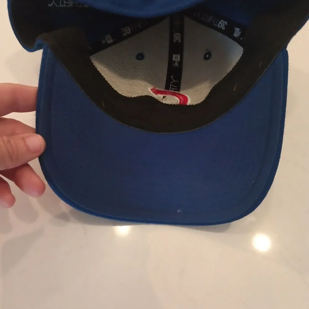 Chicago Cubs Hat World Series 2016 New Era Baseball Cap Blue Size Medium/Large